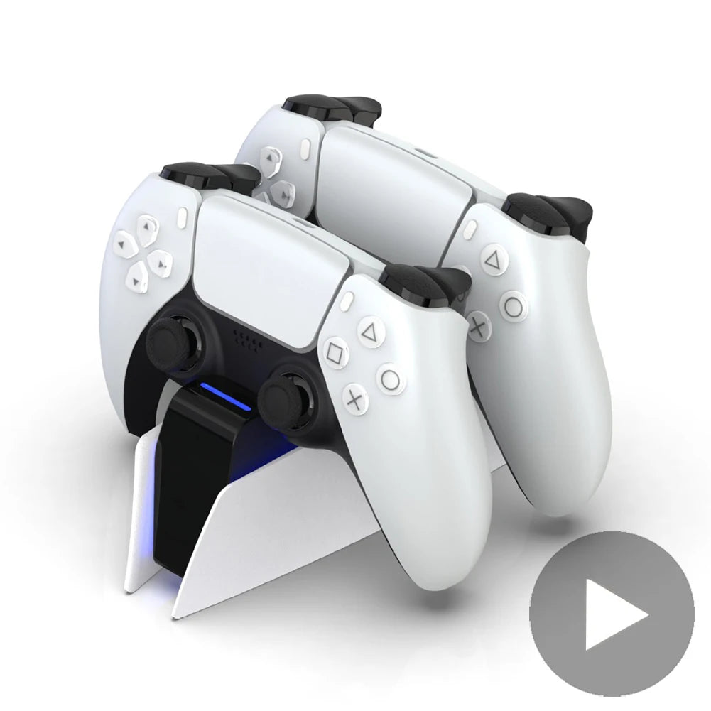 Charger for Sony Play Station Playstation PS 5 PS5 Controller Control Dualsense Stand Accessories Gamepad Support Command Holder
