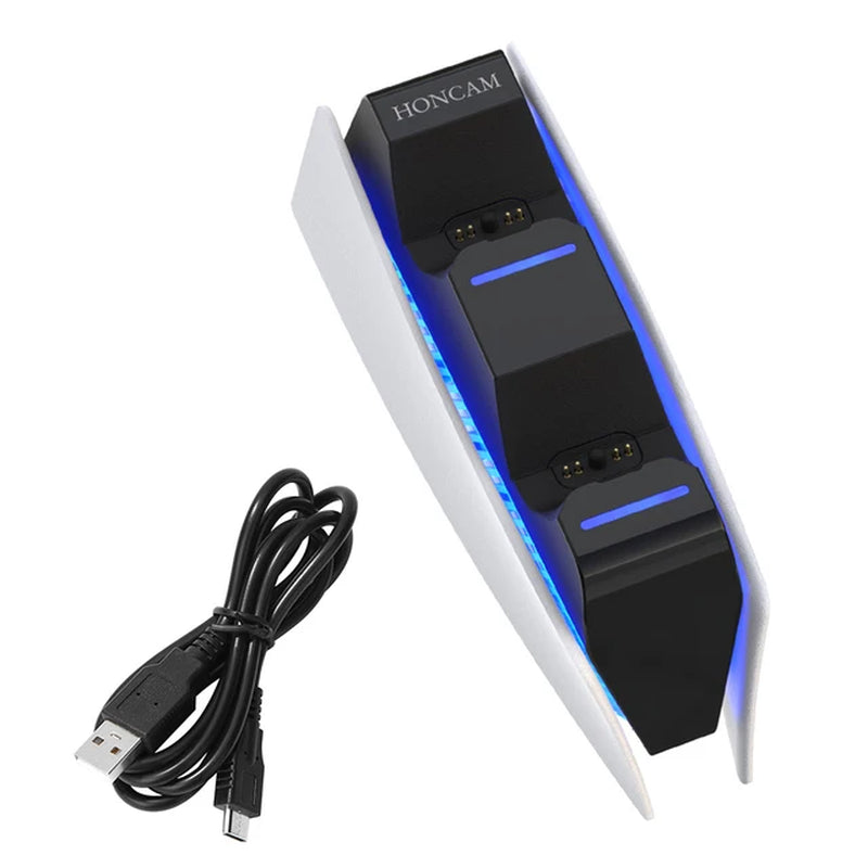 Charger for Sony Play Station Playstation PS 5 PS5 Controller Control Dualsense Stand Accessories Gamepad Support Command Holder