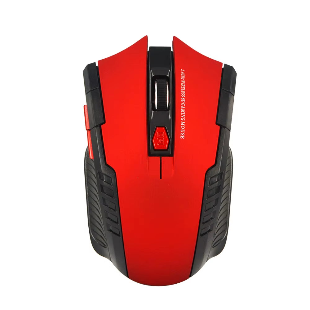 2.4Ghz Wireless Mouse Ergonomic Gaming Mouse 6D Gamer 1600DPI 6 Buttons Optical Mice for Computer Laptop Accessories Mouse Gamer