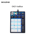QMK/VIA Mechanical Keyboard GK21/68/75/87 TKL Bundle Sales PBT Panda Keycaps Hot-Swappable USB-C Wired Gamer Keyboard