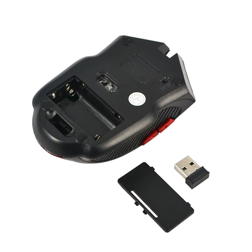 2.4Ghz Wireless Mouse Ergonomic Gaming Mouse 6D Gamer 1600DPI 6 Buttons Optical Mice for Computer Laptop Accessories Mouse Gamer